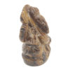 Tiger eye Stone Ganesh statue