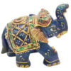 Lapis Lizuli Stone Elephant Painted