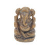 Tiger eye Stone Ganesh statue