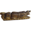 Tiger Eye Stone Sleeping Buddha