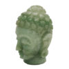 Aventurine Jade Stone Buddha Head