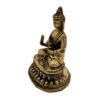 Brass Buddha Sitting Medicine Buddha Statue Home Decor