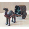 Brass handmade Camel cart for home decor show piece & gift