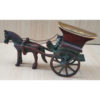 Brass handmade Horse cart for home decor show piece & gift