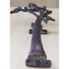 Brass Door Handle Parrot on tree Shape Antique Finish Home Decor