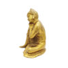 Brass Resting Buddha Statue Home Decor Figure