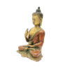 Brass Resting Buddha Statue Home Decor Figure