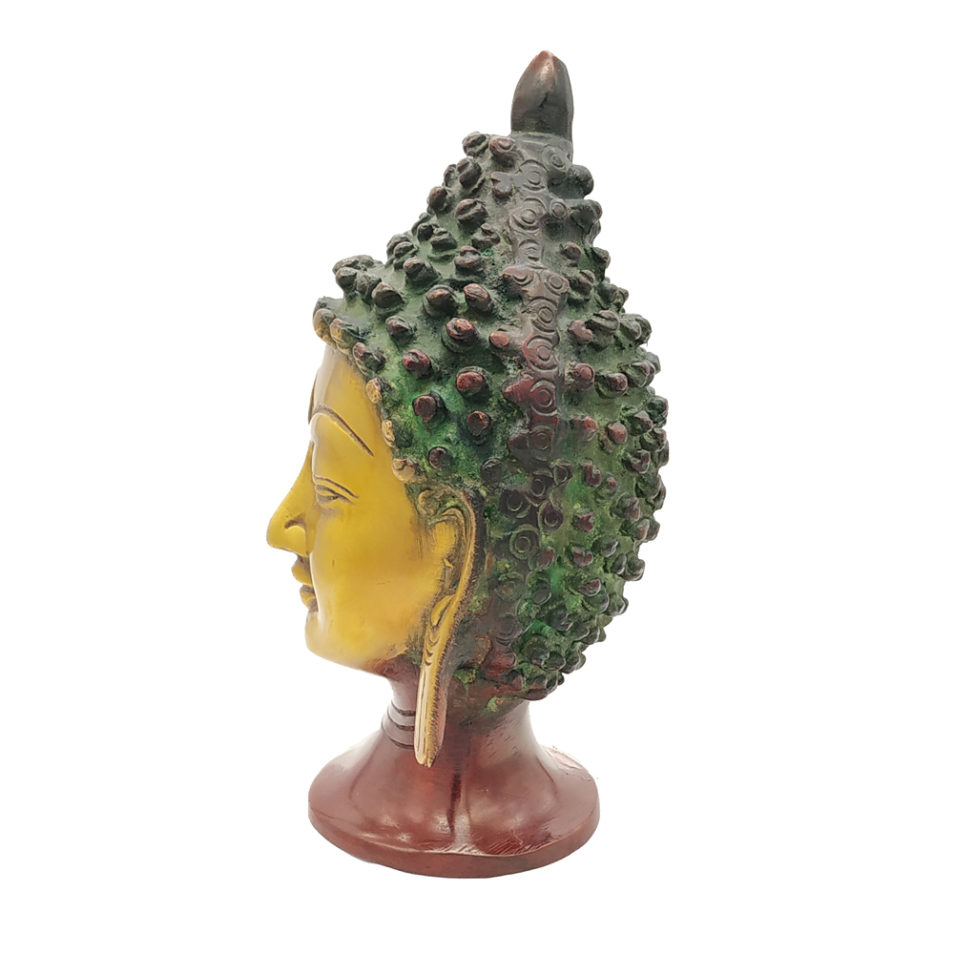 Brass Buddha Head Buddha Statue Home Decor