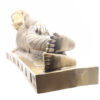 Brass Sleeping Buddha Statue Home Decor