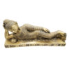 Brass Sleeping Buddha Statue Home Decor