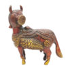 Brass Cow Khamdhenu Hindu Nandi Cow Statue