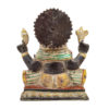 Brass Ganesha statue Hand Painted Antique Finished