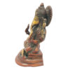 Brass Ganesha statue Hand Painted Antique Finished