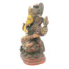 Brass Ganesha statue Hand Painted Antique Finished