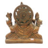 Brass Ganesha statue Hand Painted Antique Finished