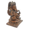 Brass Ganesha statue Hand Painted Antique Finished