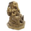 Brass Ganesha statue Hand Painted Antique Finished