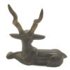 Brass Animal Dear Statue Home Decor Collectible