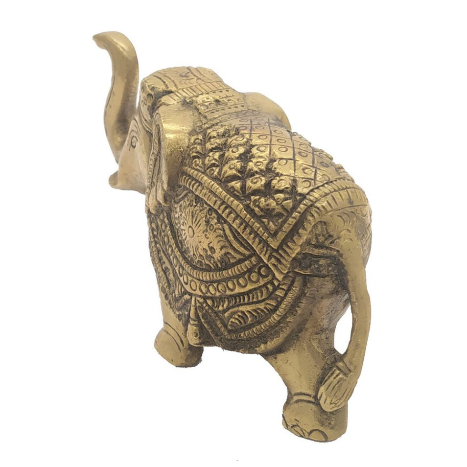 Brass Elephant statue India Home Decor