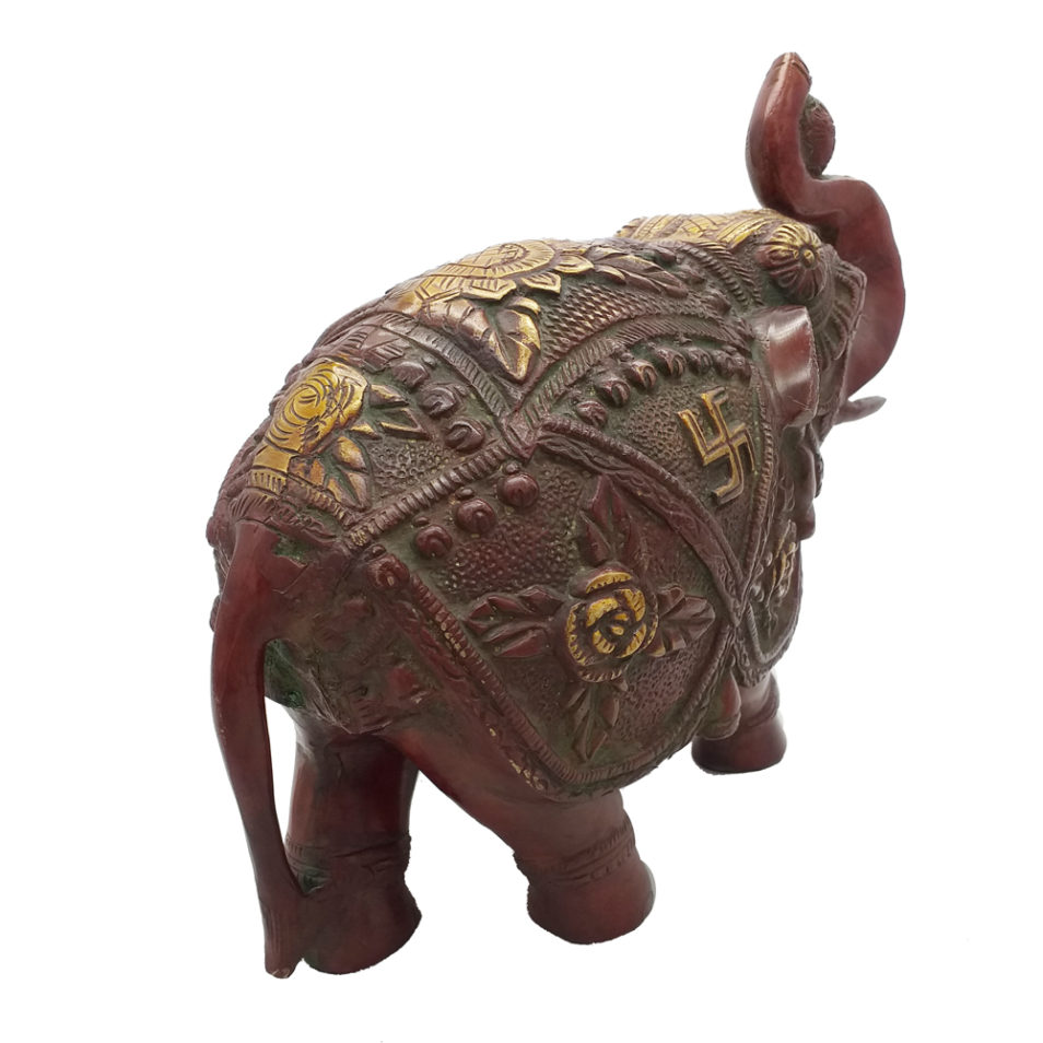 Brass Elephant statue India Home Decor