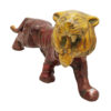 Brass Lion Statue Handmade Collectible