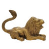 Brass Lion Statue Handmade Collectible