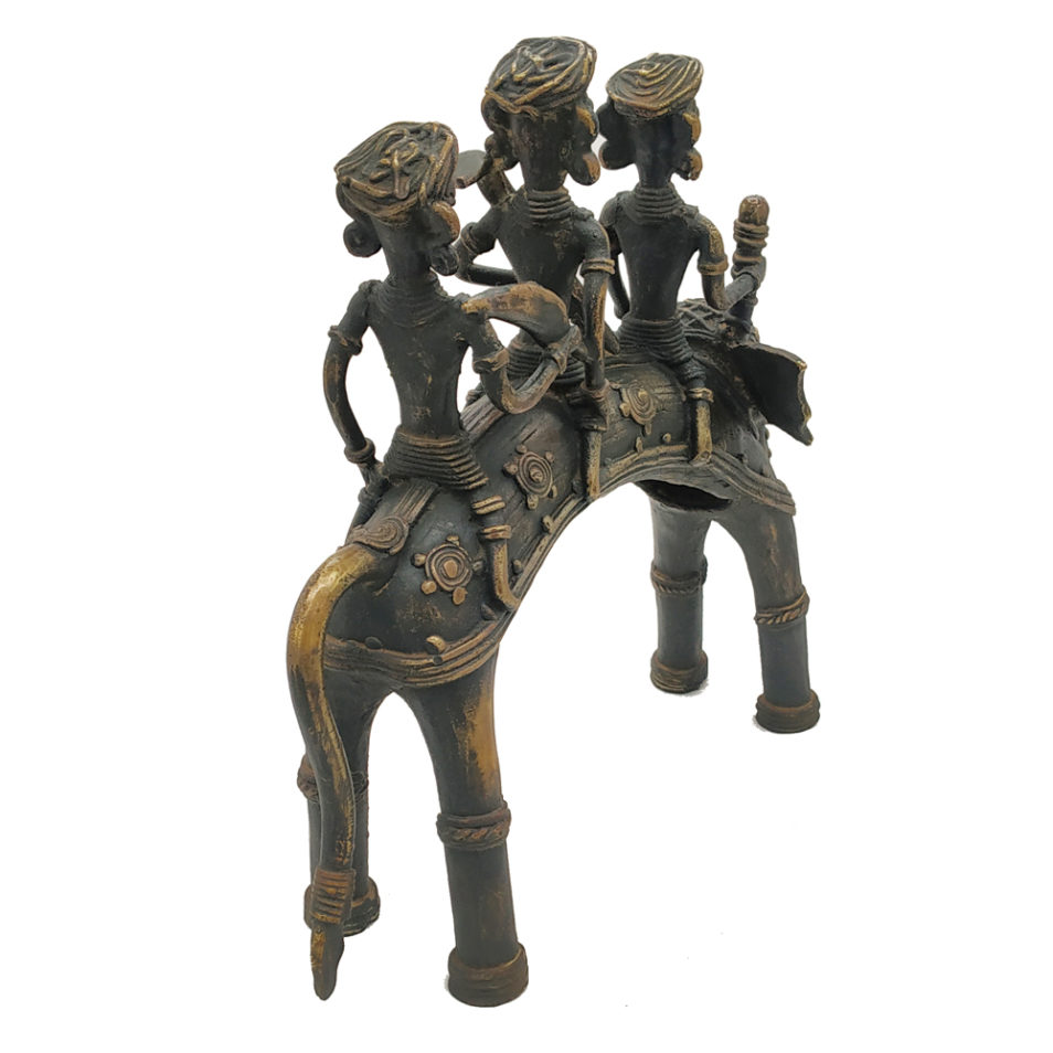 Brass Elephant statue India Home Decor