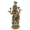 Brass Krishna Statue Hindu Religious