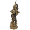 Brass Krishna Statue Hindu Religious