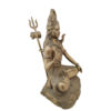 Brass Lord Shiva Mahadev Statue Third Eye God