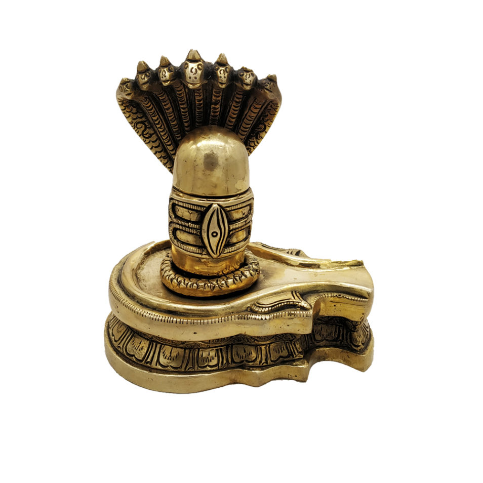 Brass  Shiv Lingam Statue