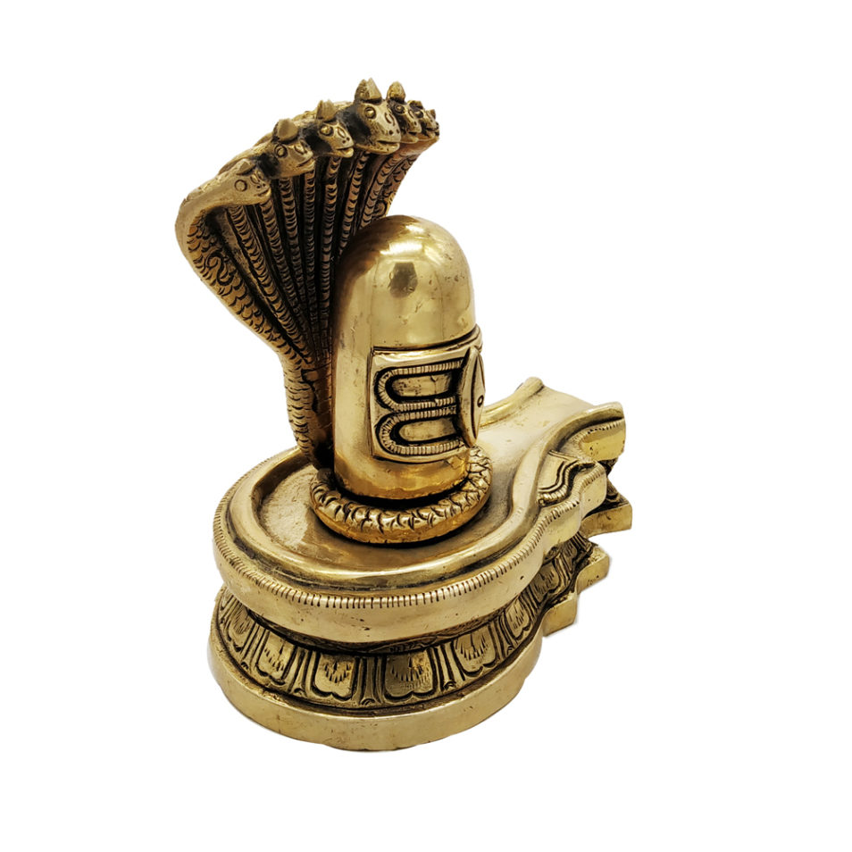 Brass  Shiv Lingam Statue