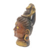 Brass Lord Shiva Head Mahadev Third Eye God Painted