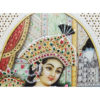 Painting Shajahan Mumtaj Pair Handmade Miniature Artwork water color resin tile 6X4