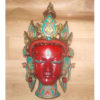 Buddha Mask with Gemstone Wall hanging Art Sculpture wall Decor