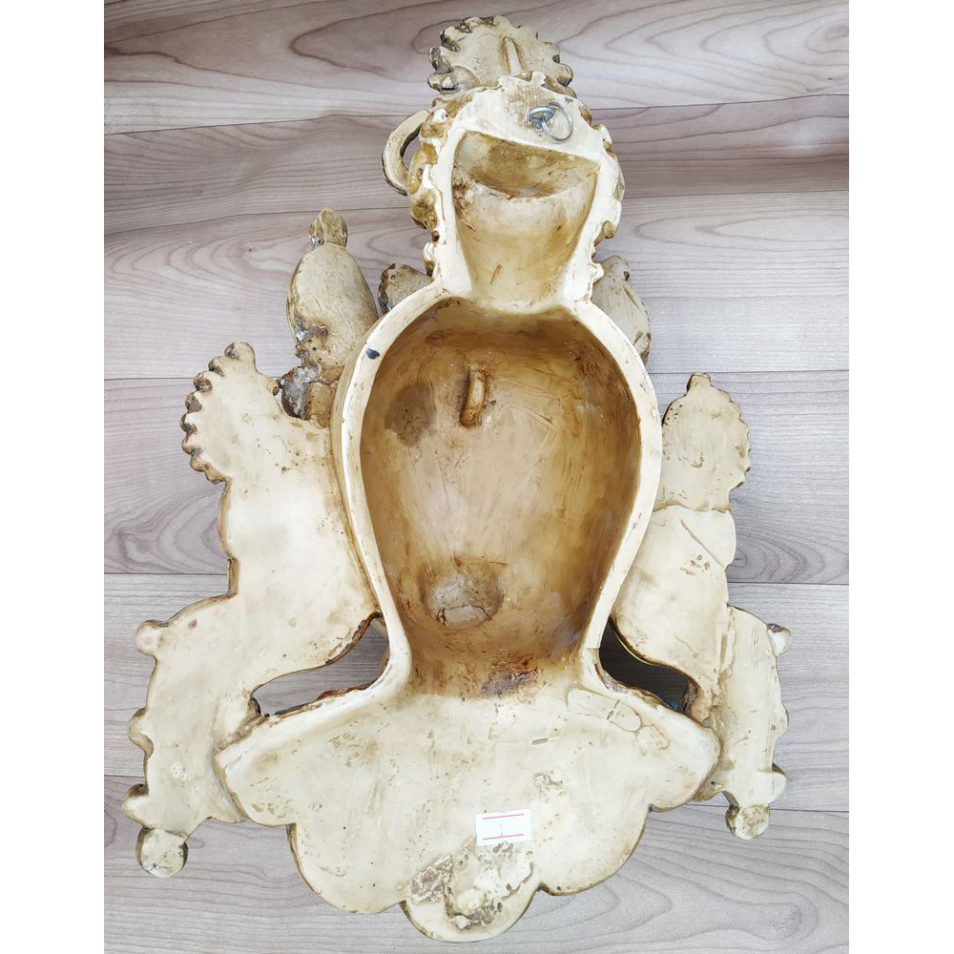 Ganesha Mask with Gemstone Work Wall hanging Art Sculpture wall Decor